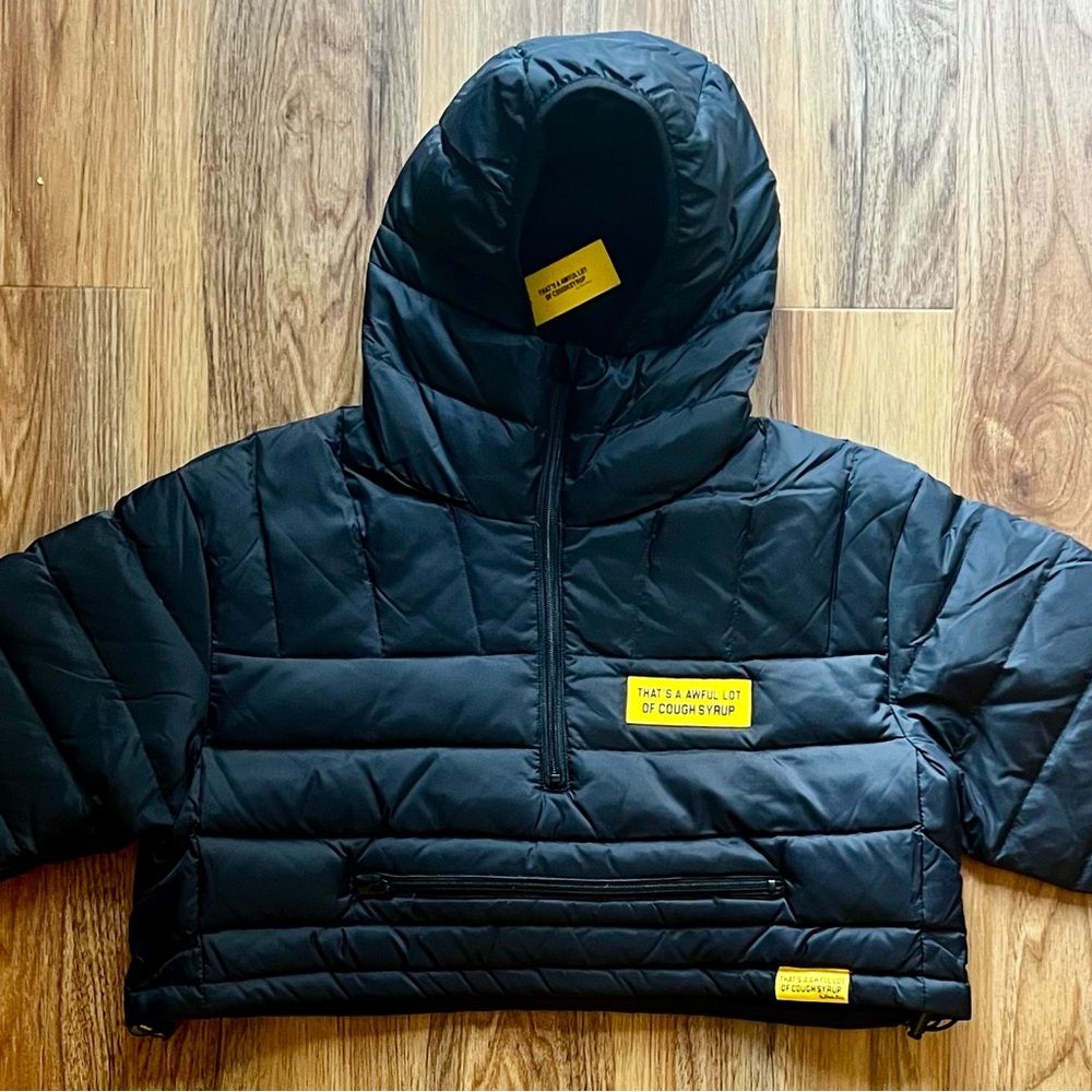 Cough Syrup by Desto Dub - Black Puffer Jacket